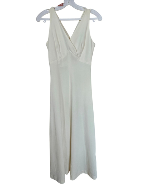 tony todd Dresses & Skirts - Tony Todd Maxi Dress Ivory Cream V-Neck Vintage 70s Minimalist Boho XS, 0 EUC